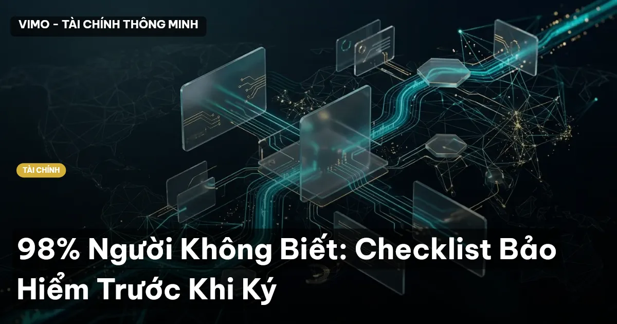 checklist bảo hiểm