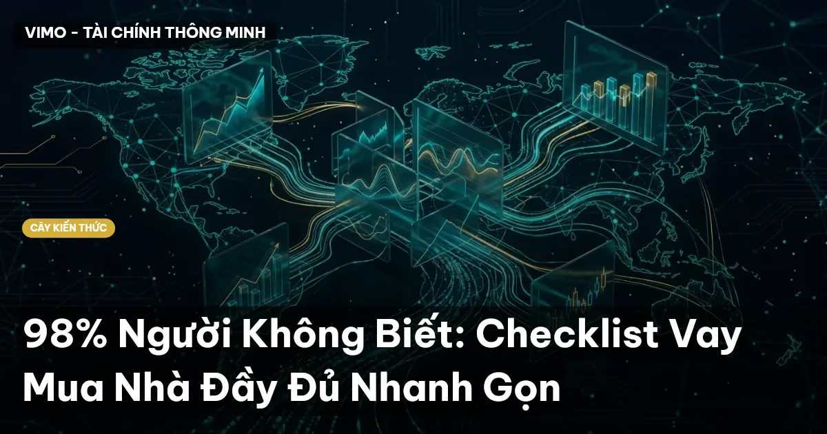 98% Người Không Biết: Checklist Vay Mua Nhà Đầy Đủ Nhanh Gọn
