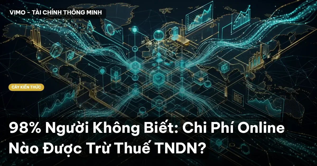 98% Người Không Biết: Chi Phí Online Nào Được Trừ Thuế TNDN?