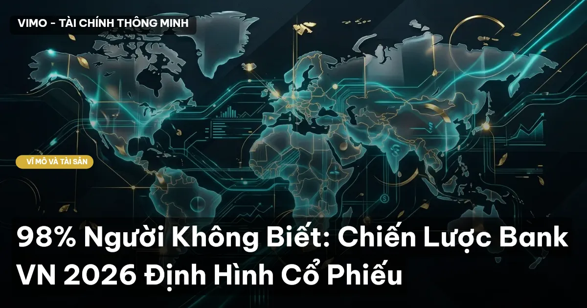 98% Người Không Biết: Chiến Lược Bank VN 2026 Định Hình Cổ Phiếu