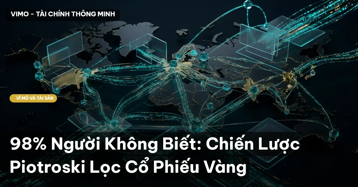 98% Người Không Biết: Chiến Lược Piotroski Lọc Cổ Phiếu Vàng