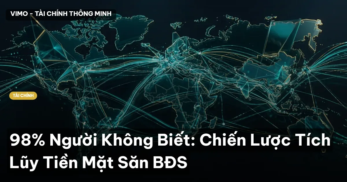 98% Người Không Biết: Chiến Lược Tích Lũy Tiền Mặt Săn BĐS