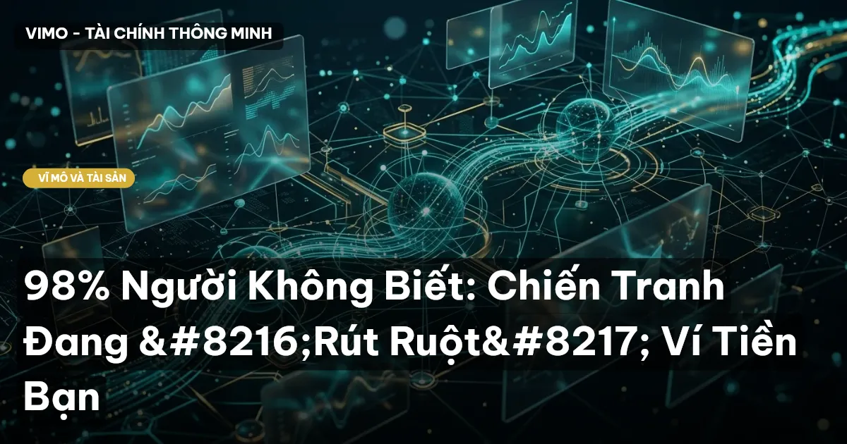 98% Người Không Biết: Chiến Tranh Đang ‘Rút Ruột’ Ví Tiền Bạn