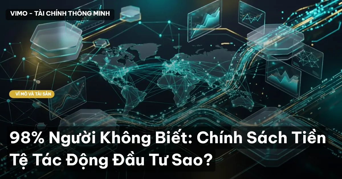 98% Người Không Biết: Chính Sách Tiền Tệ Tác Động Đầu Tư Sao?