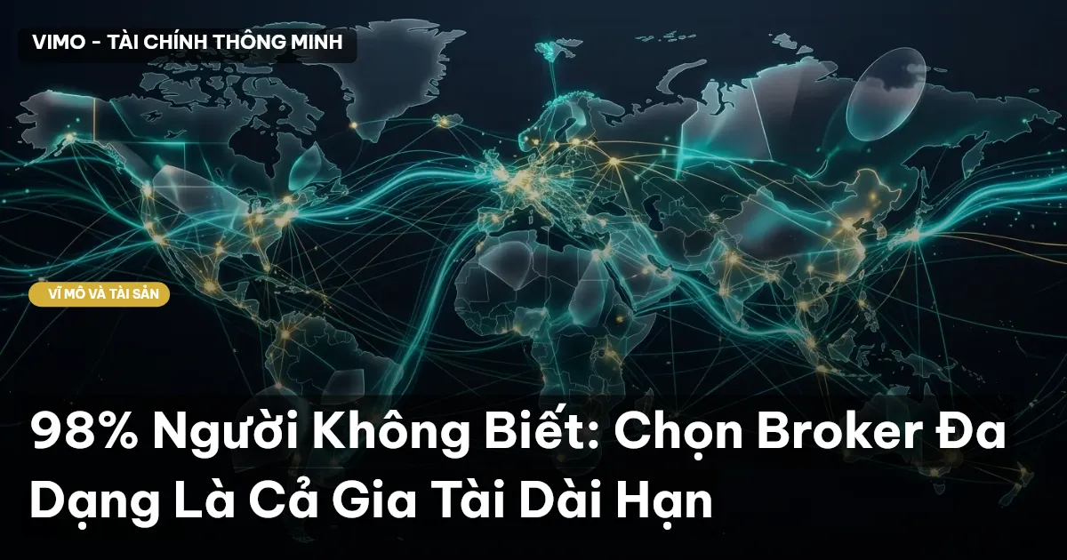 98% Người Không Biết: Chọn Broker Đa Dạng Là Cả Gia Tài Dài Hạn