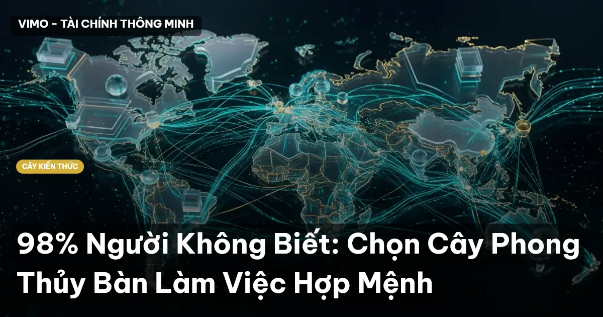 98% Người Không Biết: Chọn Cây Phong Thủy Bàn Làm Việc Hợp Mệnh