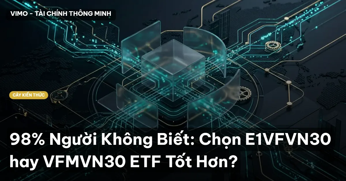 98% Người Không Biết: Chọn E1VFVN30 hay VFMVN30 ETF Tốt Hơn?