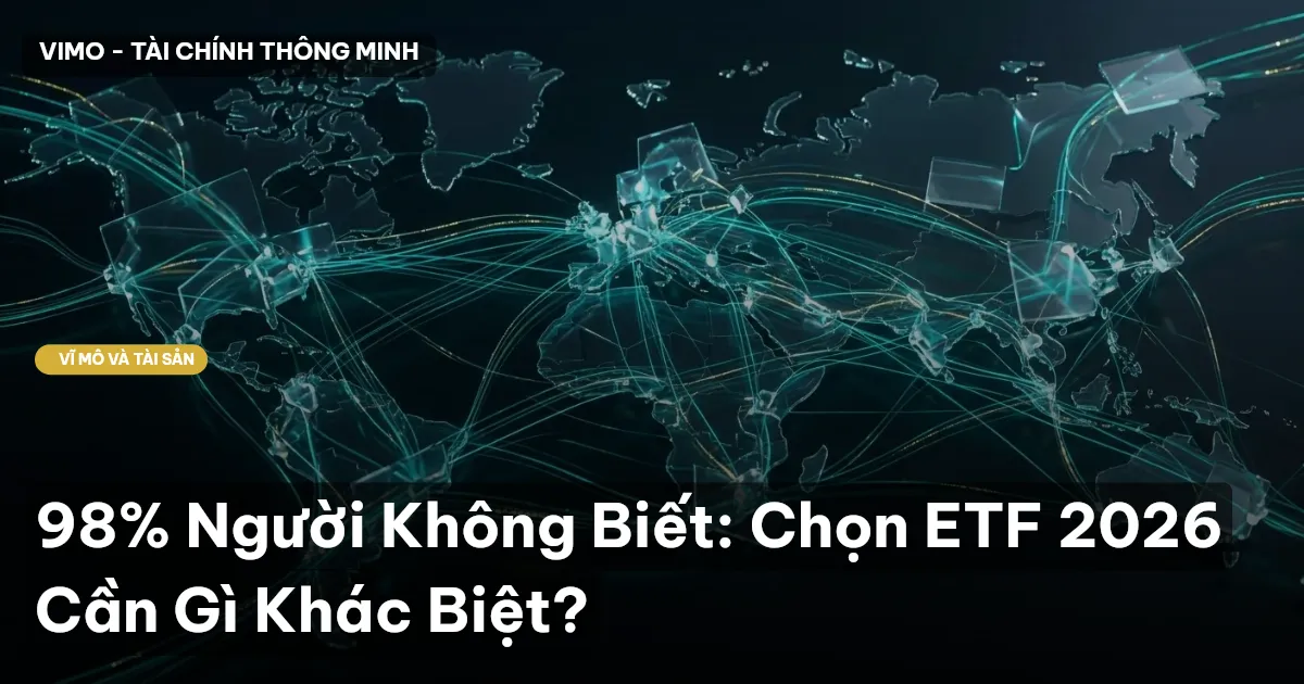 98% Người Không Biết: Chọn ETF 2026 Cần Gì Khác Biệt?