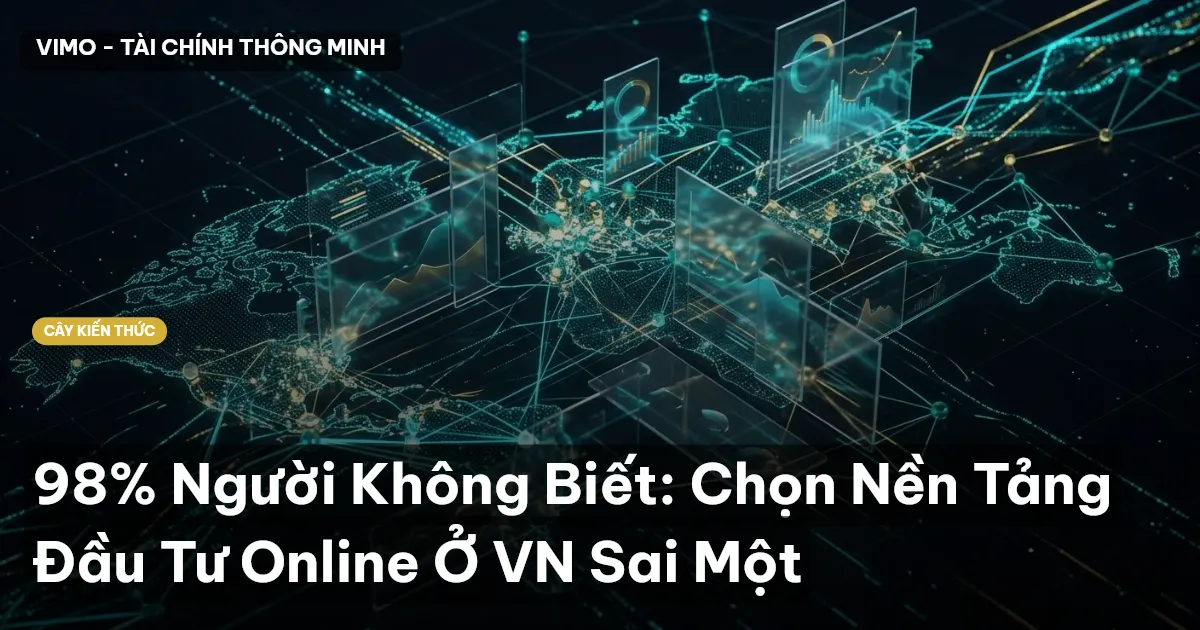 98% Người Không Biết: Chọn Nền Tảng Đầu Tư Online Ở VN Sai Một