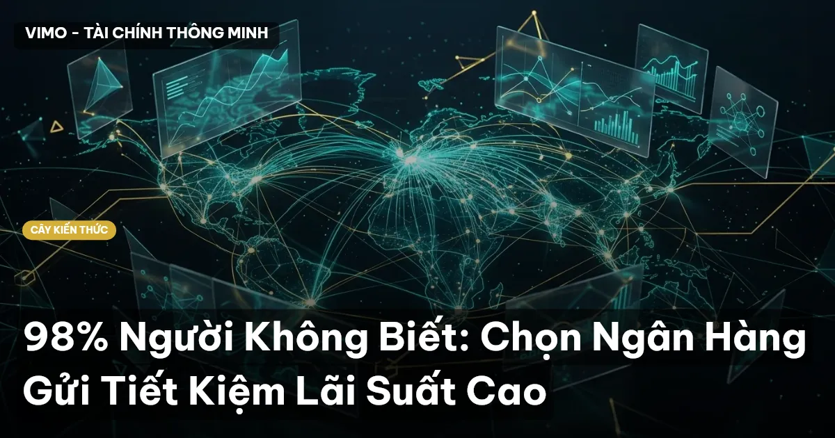 98% Người Không Biết: Chọn Ngân Hàng Gửi Tiết Kiệm Lãi Suất Cao