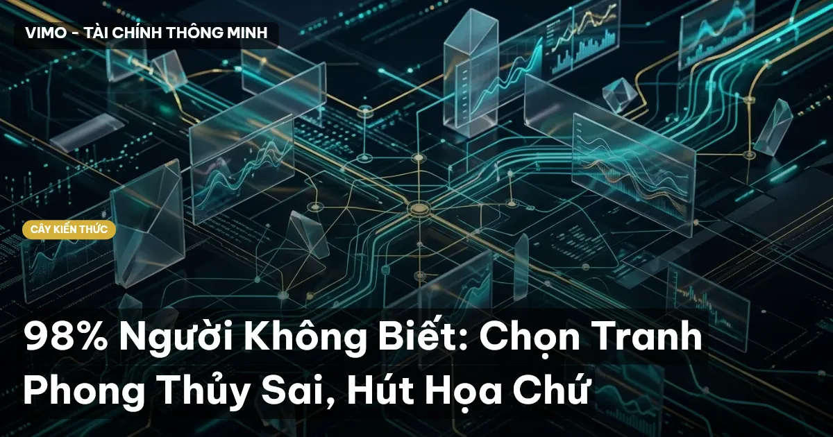 98% Người Không Biết: Chọn Tranh Phong Thủy Sai, Hút Họa Chứ