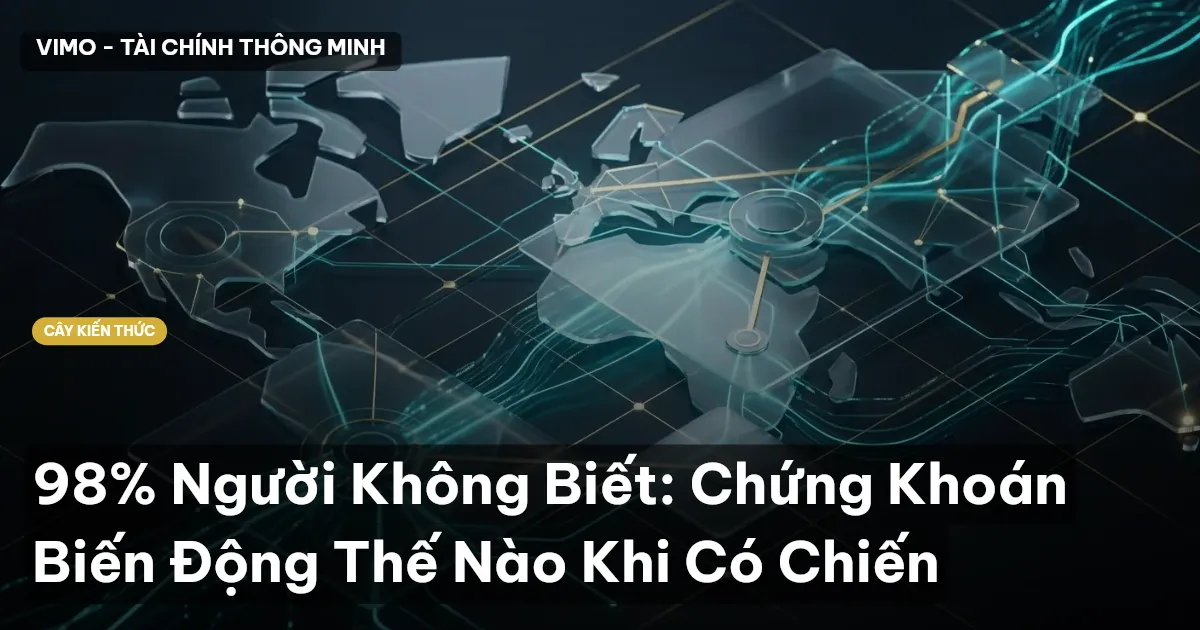 98% Người Không Biết: Chứng Khoán Biến Động Thế Nào Khi Có Chiến