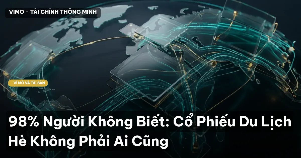 98% Người Không Biết: Cổ Phiếu Du Lịch Hè Không Phải Ai Cũng