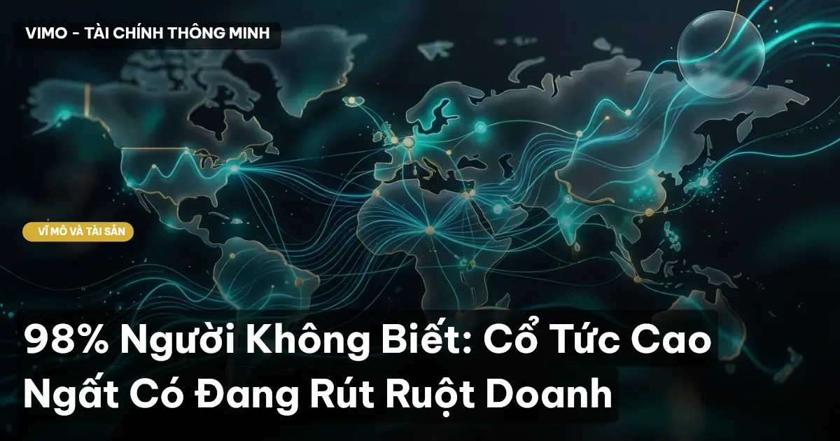 98% Người Không Biết: Cổ Tức Cao Ngất Có Đang Rút Ruột Doanh