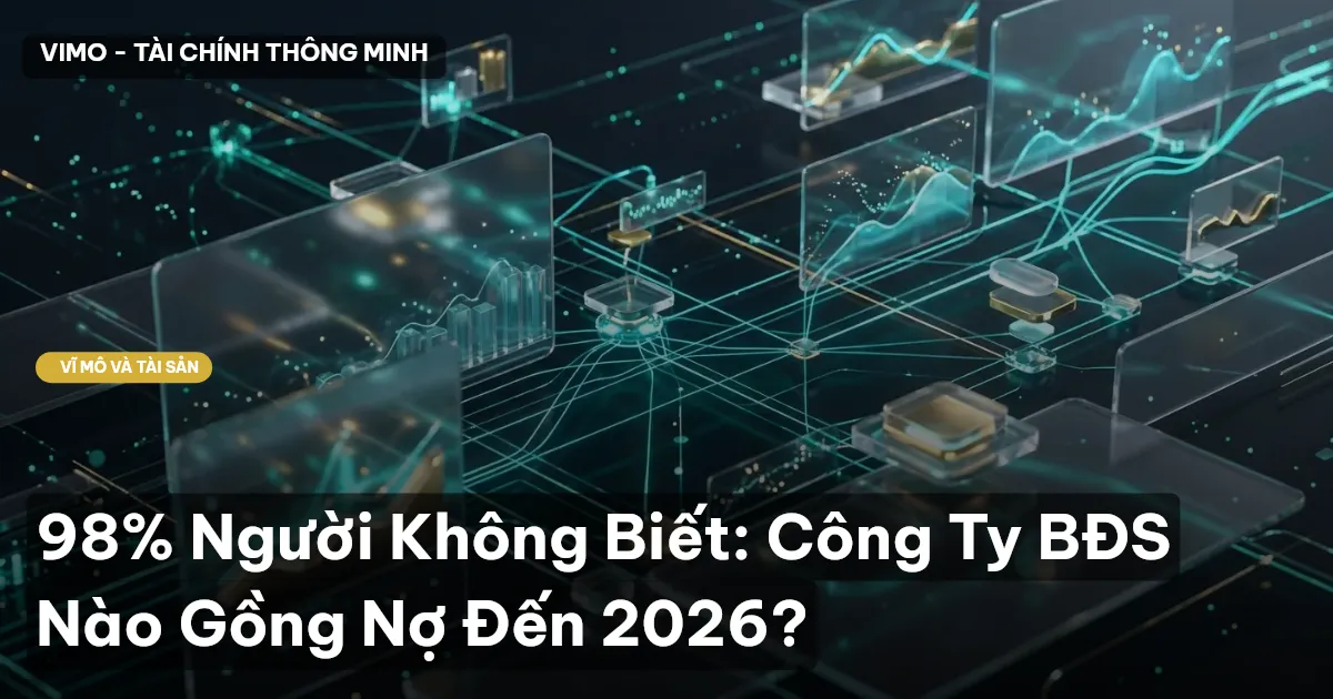 98% Người Không Biết: Công Ty BĐS Nào Gồng Nợ Đến 2026?