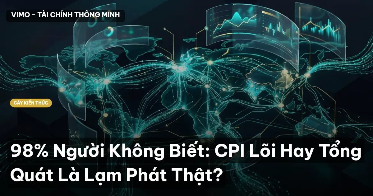 98% Người Không Biết: CPI Lõi Hay Tổng Quát Là Lạm Phát Thật?