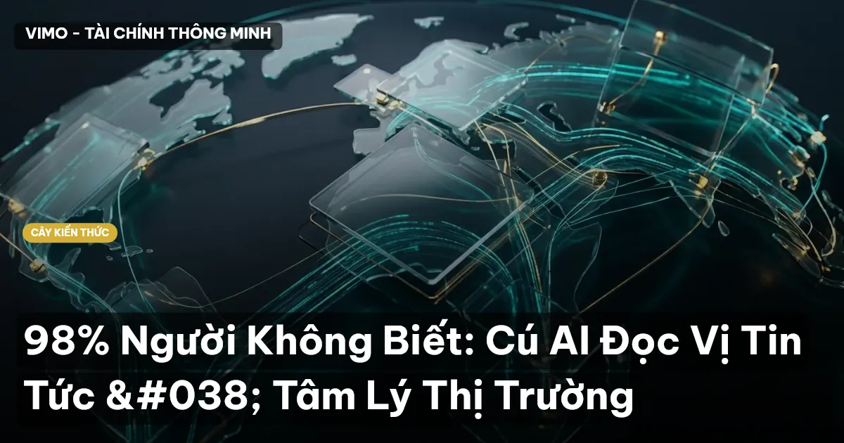 98% Người Không Biết: Cú AI Đọc Vị Tin Tức & Tâm Lý Thị Trường