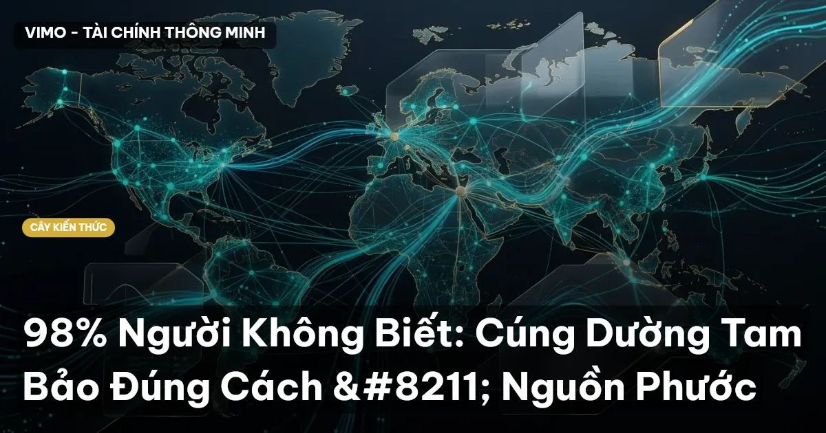 98% Người Không Biết: Cúng Dường Tam Bảo Đúng Cách – Nguồn Phước