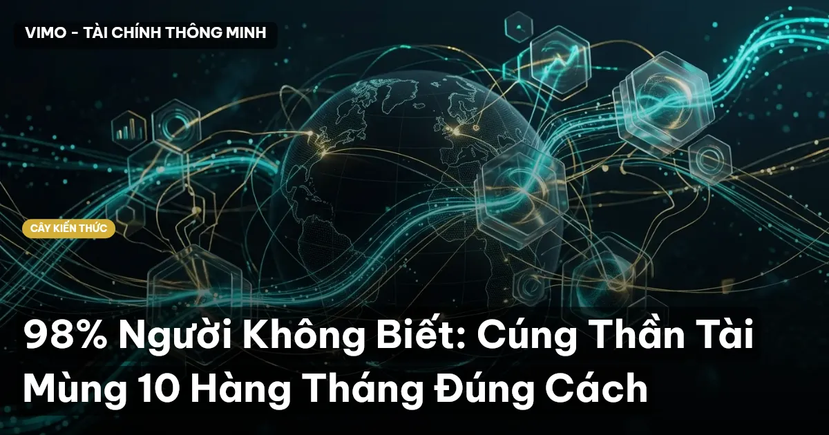 98% Người Không Biết: Cúng Thần Tài Mùng 10 Hàng Tháng Đúng Cách