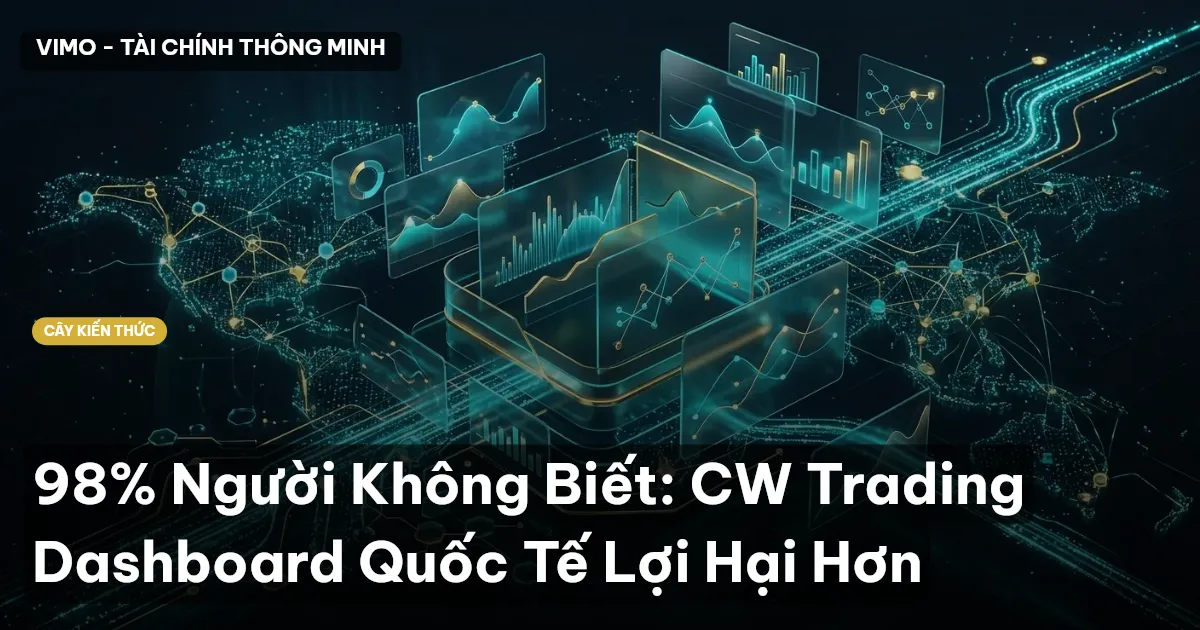 98% Người Không Biết: CW Trading Dashboard Quốc Tế Lợi Hại Hơn