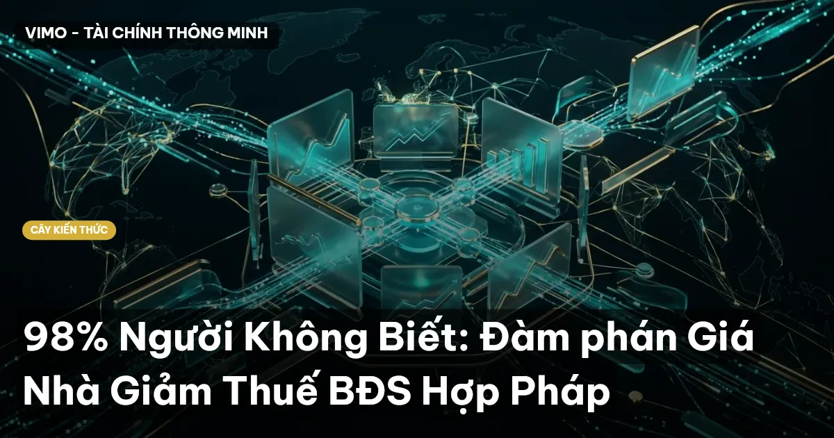 98% Người Không Biết: Đàm phán Giá Nhà Giảm Thuế BĐS Hợp Pháp