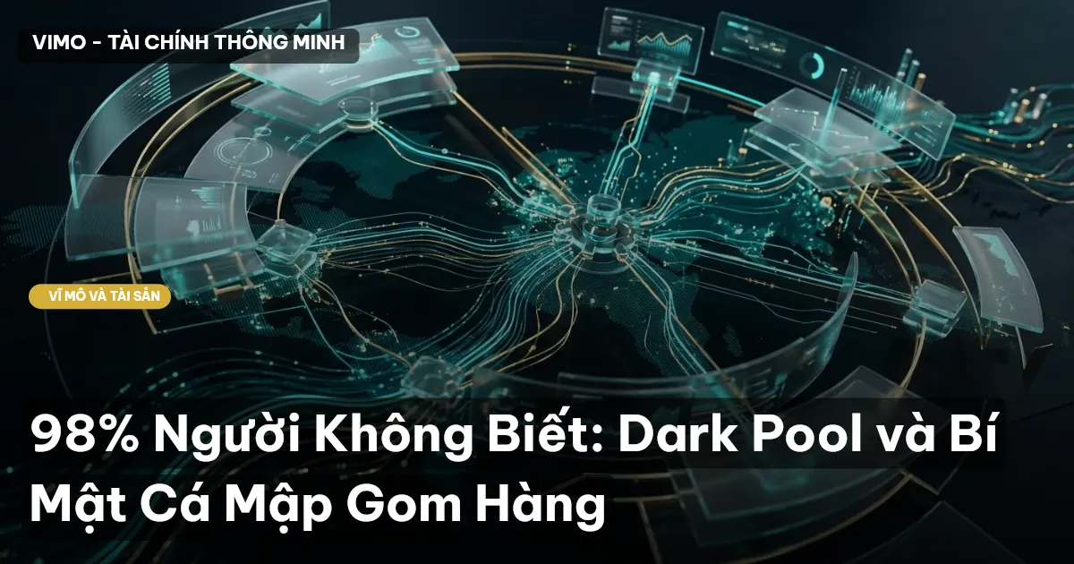 98% Người Không Biết: Dark Pool và Bí Mật Cá Mập Gom Hàng