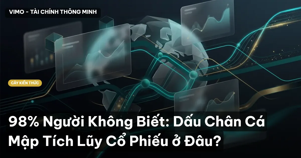 98% Người Không Biết: Dấu Chân Cá Mập Tích Lũy Cổ Phiếu ở Đâu?