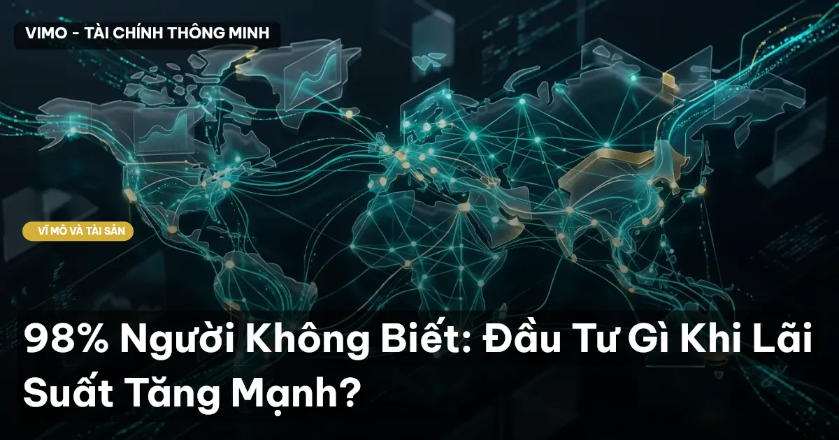 98% Người Không Biết: Đầu Tư Gì Khi Lãi Suất Tăng Mạnh?