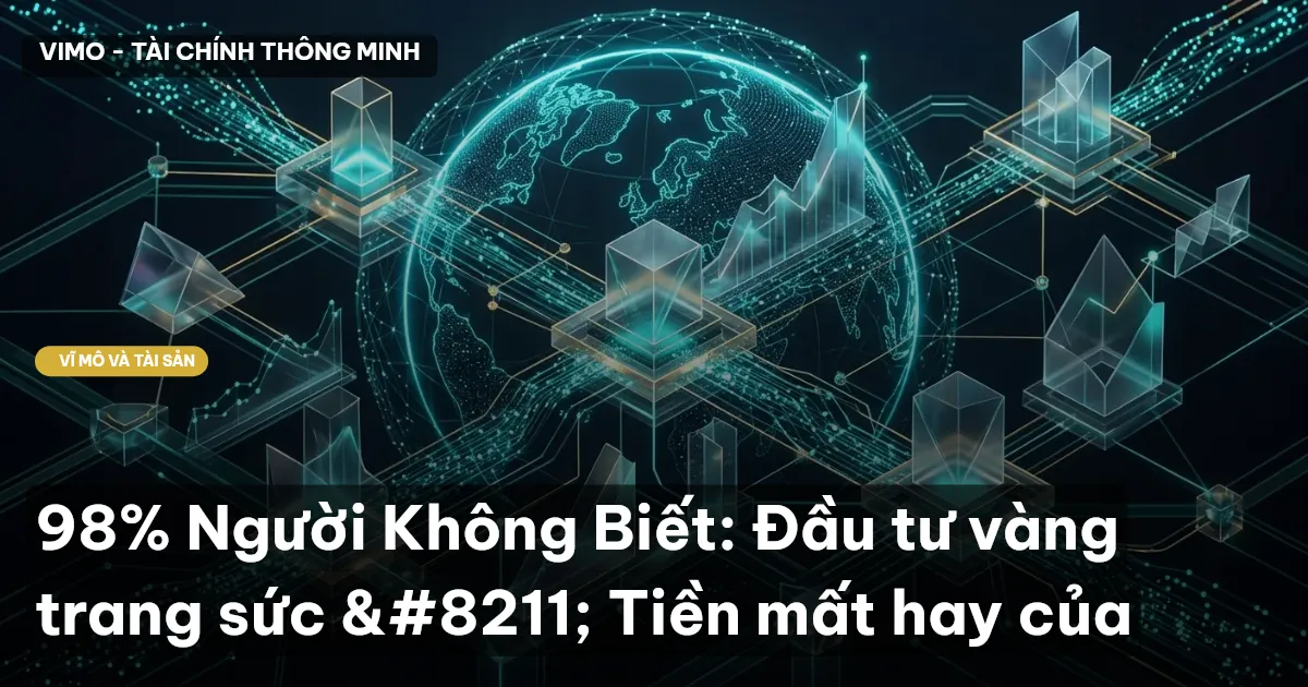 98% Người Không Biết: Đầu tư vàng trang sức – Tiền mất hay của