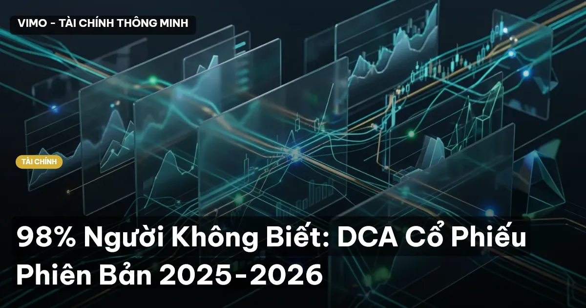 98% Người Không Biết: DCA Cổ Phiếu Phiên Bản 2025-2026