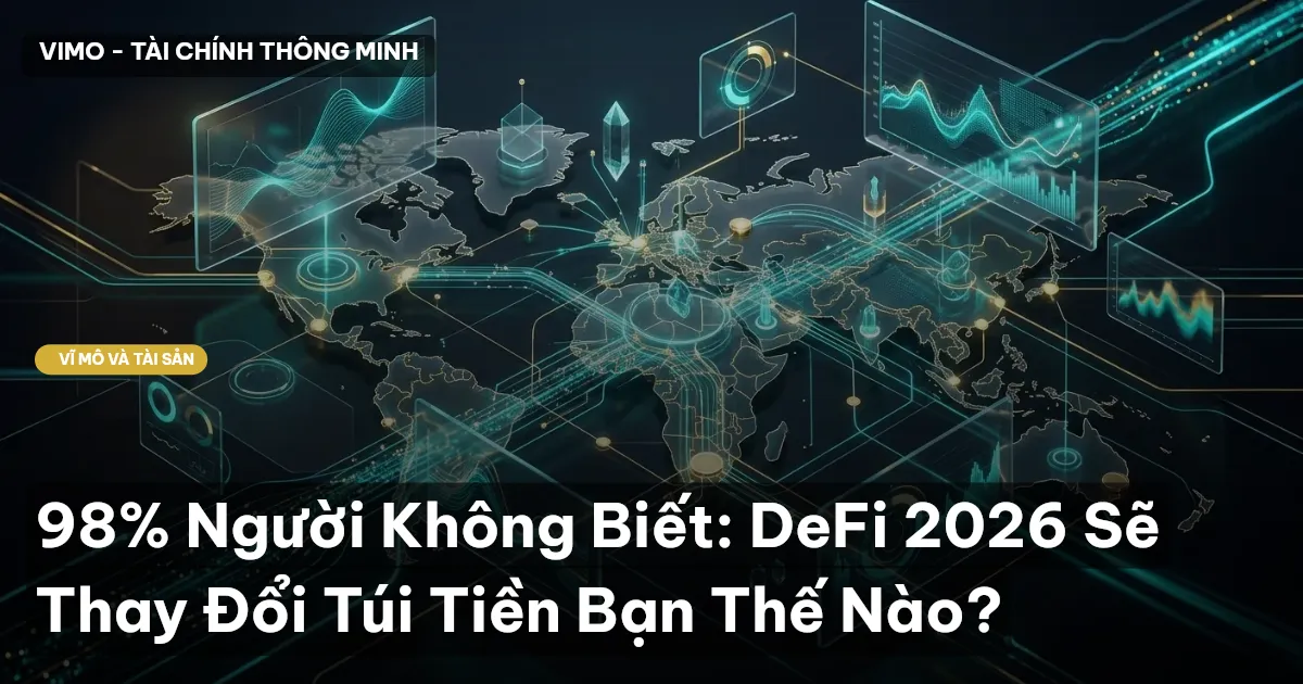 98% Người Không Biết: DeFi 2026 Sẽ Thay Đổi Túi Tiền Bạn Thế Nào?