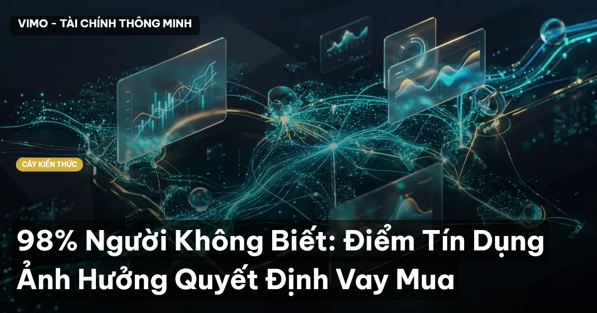98% Người Không Biết: Điểm Tín Dụng Ảnh Hưởng Quyết Định Vay Mua