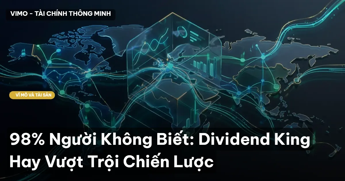 98% Người Không Biết: Dividend King Hay Vượt Trội Chiến Lược