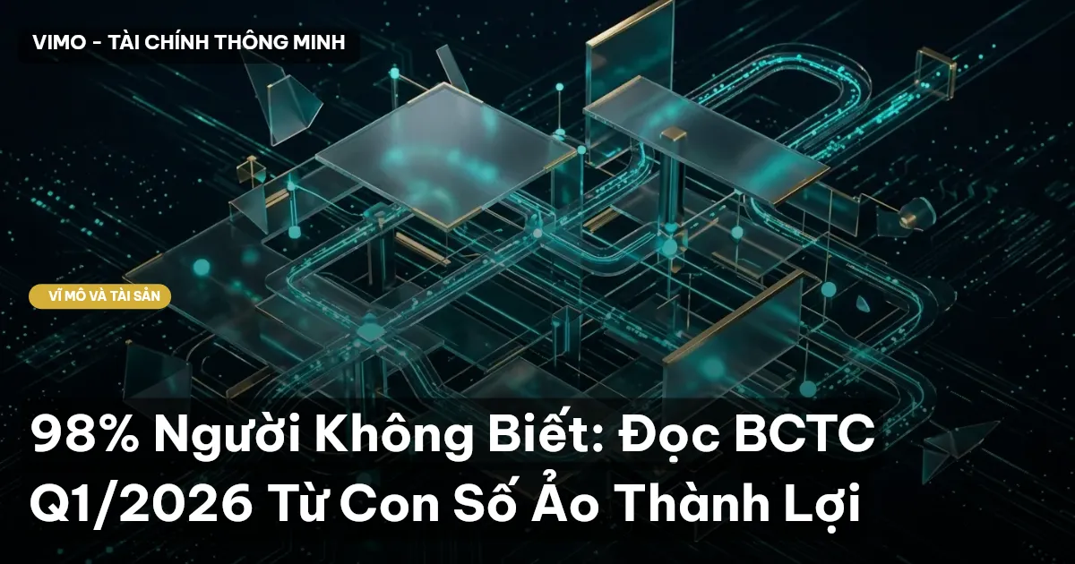98% Người Không Biết: Đọc BCTC Q1/2026 Từ Con Số Ảo Thành Lợi