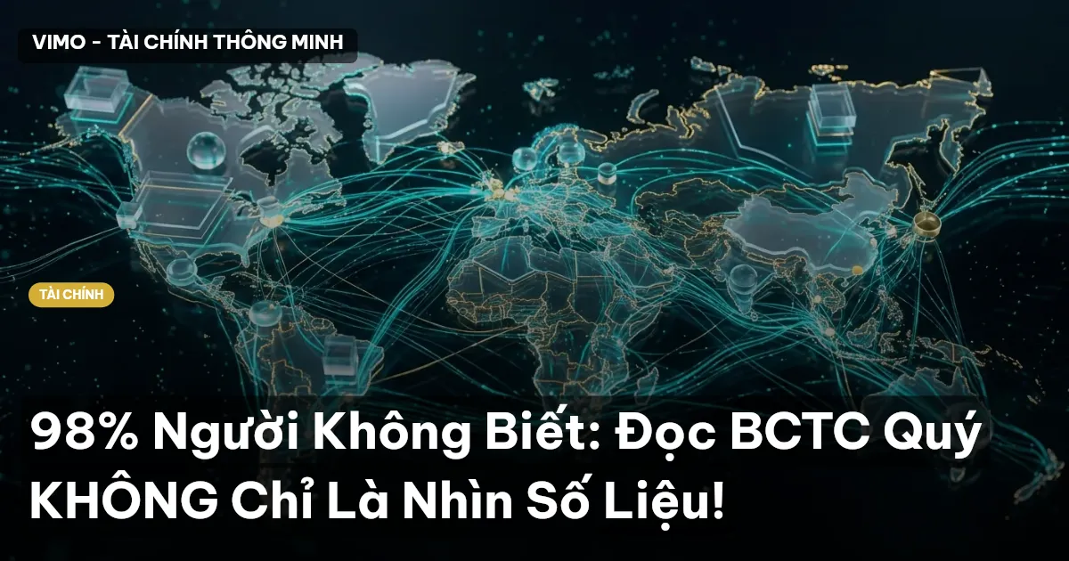 98% Người Không Biết: Đọc BCTC Quý KHÔNG Chỉ Là Nhìn Số Liệu!