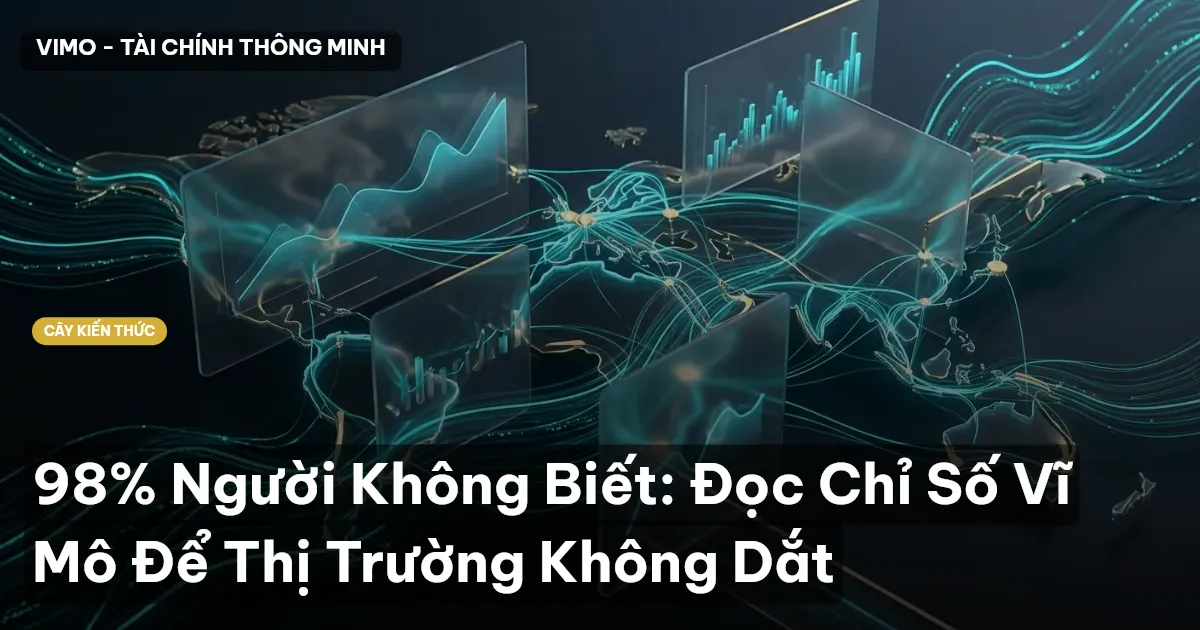 98% Người Không Biết: Đọc Chỉ Số Vĩ Mô Để Thị Trường Không Dắt