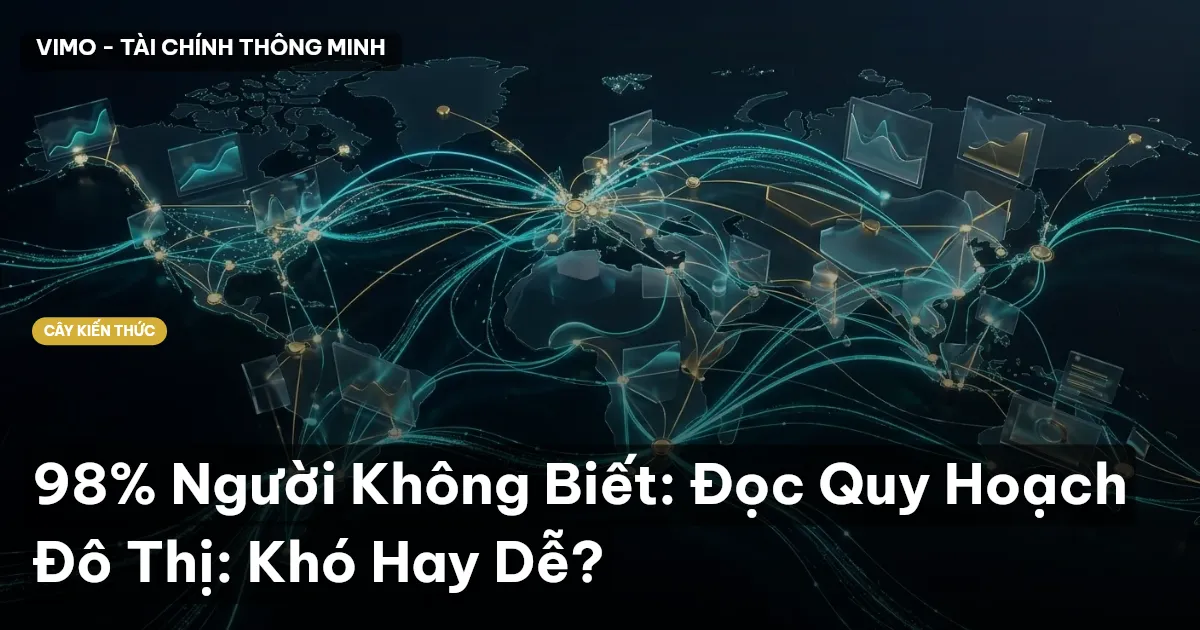 98% Người Không Biết: Đọc Quy Hoạch Đô Thị: Khó Hay Dễ?