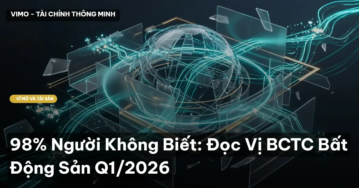 98% Người Không Biết: Đọc Vị BCTC Bất Động Sản Q1/2026