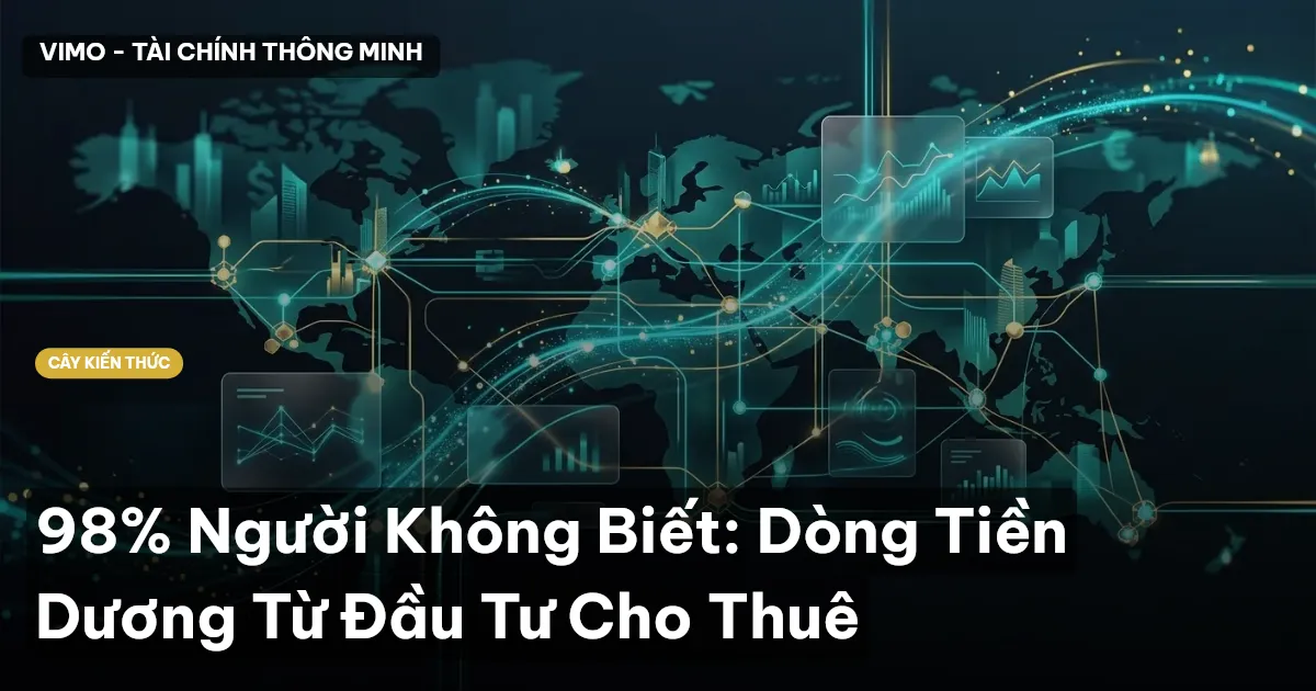 98% Người Không Biết: Dòng Tiền Dương Từ Đầu Tư Cho Thuê