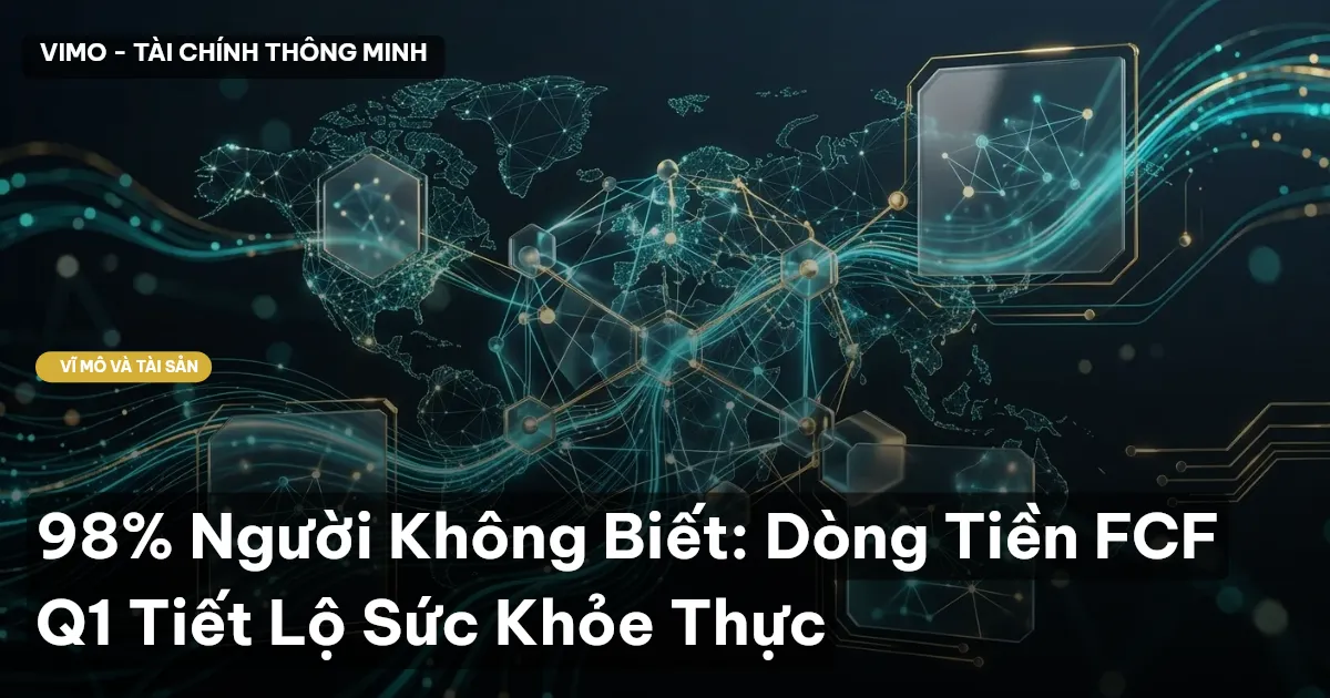 98% Người Không Biết: Dòng Tiền FCF Q1 Tiết Lộ Sức Khỏe Thực