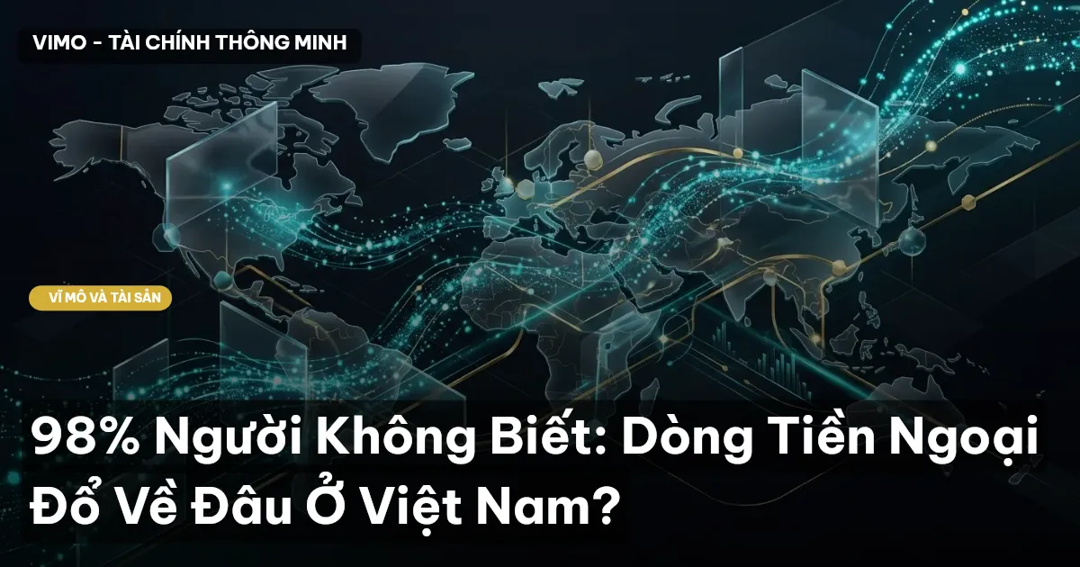 98% Người Không Biết: Dòng Tiền Ngoại Đổ Về Đâu Ở Việt Nam?