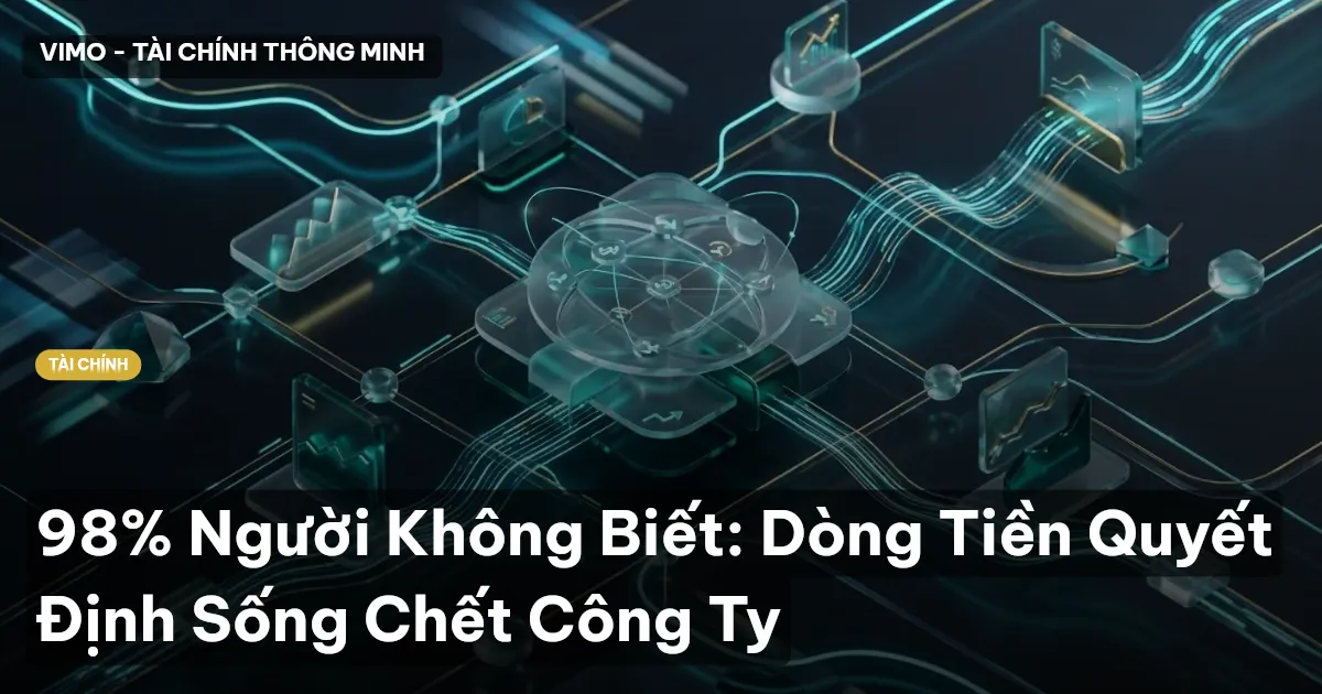 98% Người Không Biết: Dòng Tiền Quyết Định Sống Chết Công Ty