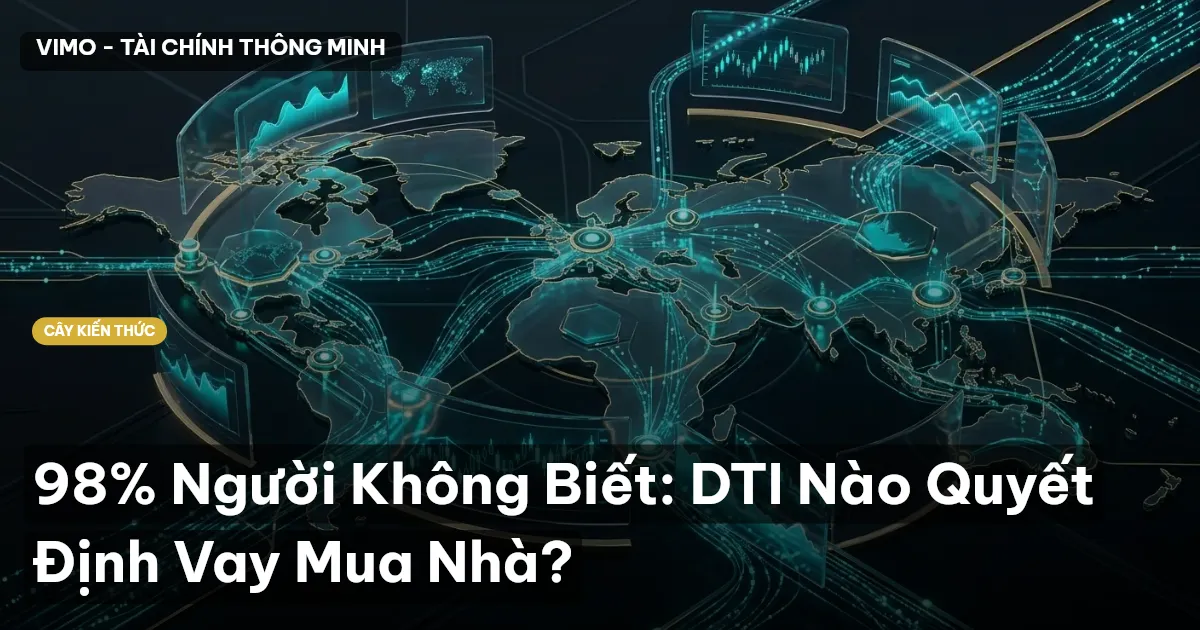 98% Người Không Biết: DTI Nào Quyết Định Vay Mua Nhà?