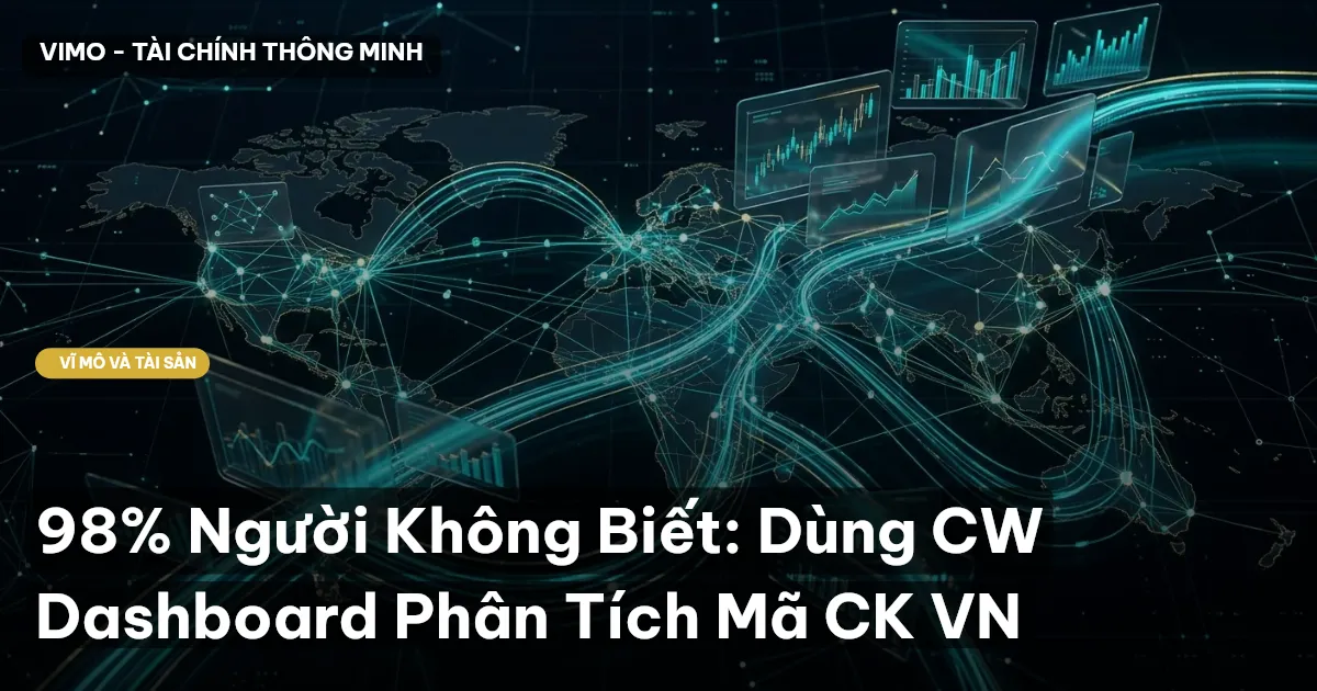 98% Người Không Biết: Dùng CW Dashboard Phân Tích Mã CK VN