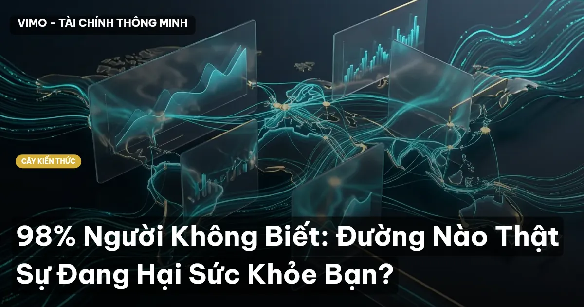 98% Người Không Biết: Đường Nào Thật Sự Đang Hại Sức Khỏe Bạn?