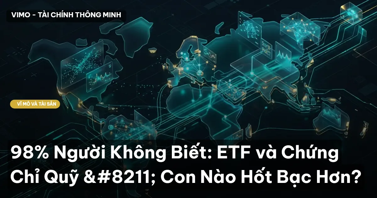 98% Người Không Biết: ETF và Chứng Chỉ Quỹ – Con Nào Hốt Bạc Hơn?