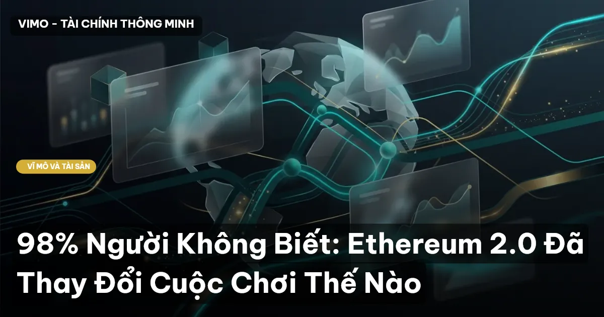 98% Người Không Biết: Ethereum 2.0 Đã Thay Đổi Cuộc Chơi Thế Nào