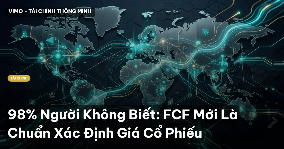 98% Người Không Biết: FCF Mới Là Chuẩn Xác Định Giá Cổ Phiếu