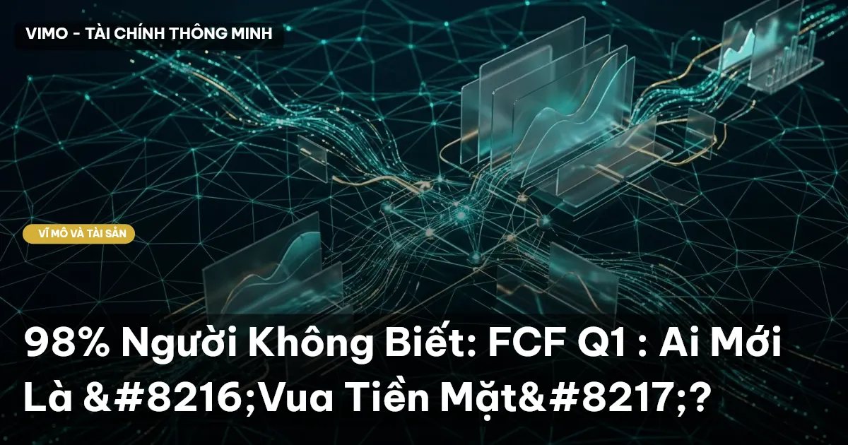 98% Người Không Biết: FCF Q1 : Ai Mới Là ‘Vua Tiền Mặt’?