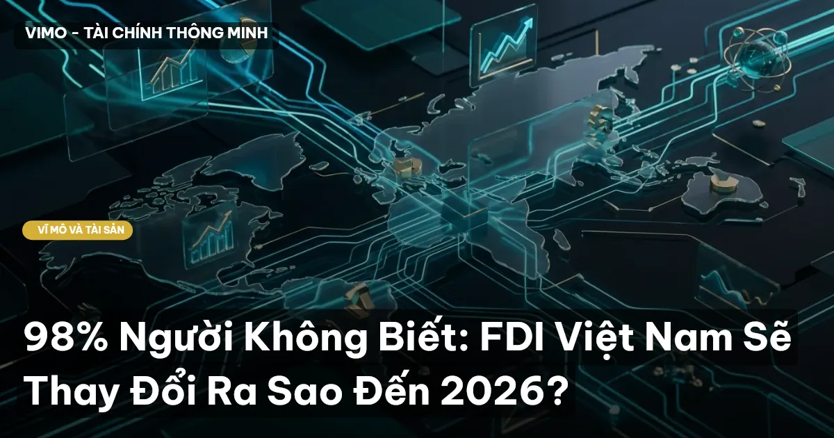 98% Người Không Biết: FDI Việt Nam Sẽ Thay Đổi Ra Sao Đến 2026?